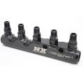 5 Port Fuel Log with Fittings Nitrous Express NX 15845-1