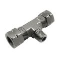 3/8 Compression X 1/8 Male NPT Branch T Nitrous Express NX 16096-1