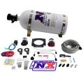 LS Single Entry 90mm Plate Hardline System with 15Lb Bottle (50-400Hp) Nitrous Express NX 20934S-15-1
