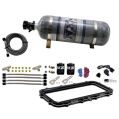 Holley High Ram Plenum Plate System with 12Lb Carbon Bottle Nitrous Express NX Bottle 20940-12-1