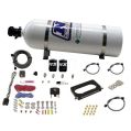 4 Valve Nitrous Plate System-Monoblade Throttle Body with 12Lb Carbon Bottle for Ford Nitrous Express NX 20950-12-1