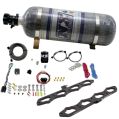 Dry Direct Port Plate System with 12Lb Bottle for Ford Coyote Engine Nitrous Express NX 20957-12-1