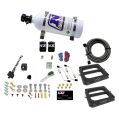 Dual 4500 Conventional Plate System Gasoline Stage 6 50-300Hp with 5Lb Bottle Nitrous Express NX 30270-05-1