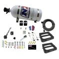 Dual 4500 Conventional Plate System Gasoline Pro-Power 100-500Hp with 10Lb Bottle Nitrous Express NX 50270-10-1