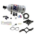 4150 Billet Crossbar Plate System Single Stage 250-750Hp with 10Lb Bottle Nitrous Express NX 63840-10-1