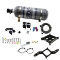 4150 Billet Crossbar Plate System Single Stage 250-750Hp with 12Lb Carbon Bottle Nitrous Express NX 63840-12-1
