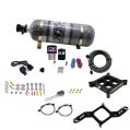 4150 Billet Crossbar Plate System Single Stage 250-650Hp with 12Lb Carbon Bottle Nitrous Express NX 63940-12-1