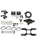Billet Crossbar Plate System Dry Quad Stage 100-2000HP 4150 Flange without Bottle Nitrous Express NX 66442-00-1