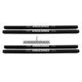 Injection Rail (Double Rail) with Rail Fittings 4 Black Single Hole Rails and Pipe Pl Fitting Nitrous Express NX 90002-1