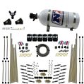 Three Stage 8-Cyl Dry Direct Port Nitrous System 10LB Nitrous Express NX 93206-10-1