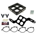 Dual Stage Billet Crossbar Plate Convesion 4500 Flange 50-300Hp Nitrous Express NX NX608-1