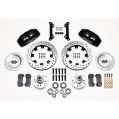 Wilwood 140-10738 Forged Dynapro 6 Front Brake Kit Hub 12.19 Drilled Black for Cadillac Chevrolet GMC Pontiac-2