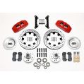 Wilwood 140-10738 Forged Dynapro 6 Front Brake Kit Hub 12.19 Drilled Red for Cadillac Chevrolet GMC Pontiac-2