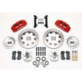 Wilwood 140-10738 Forged Dynapro 6 Front Brake Kit Hub 12.19 Red for Cadillac Chevrolet GMC Pontiac-2