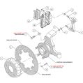 Wilwood 140-10786 Dynapro Radial Front Drag Brake Kit for Chevrolet Camaro Pontiac Firebird 1993-2002-3