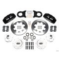 Wilwood 140-12947 Forged Dynapro 6 Big Brake Front Brake Kit 12.19 Black for Ford-2