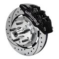 Wilwood 140-12947-D Forged Dynapro 6 Big Brake Front Brake Kit 12.19 Drilled Black for Ford-1