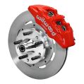 Wilwood 140-12947-R Forged Dynapro 6 Big Brake Front Brake Kit 12.19 Red for Ford-1