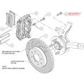 Wilwood 140-12996 Forged DPHA Front Brake Kit 10.32 Black for Honda Acura-3