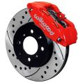 Wilwood 140-12996 Forged DPHA Front Brake Kit 10.32 Drilled Red for Honda Acura-1