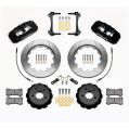 Wilwood 140-13886 AERO6 Big Brake Front Brake Kit 14.00 Black for Ford-2