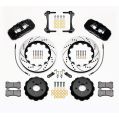 Wilwood 140-13886-D AERO6 Big Brake Front Brake Kit 14.00 Drilled Black for Ford-2
