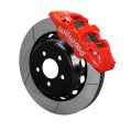 Wilwood 140-13886-R AERO6 Big Brake Front Brake Kit 14.00 Red for Ford-1