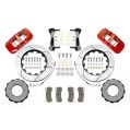 Wilwood 140-15525 AERO6 Big Brake Truck Front Brake Kit for Nissan Patrol Y61 1997-2018 Red-2