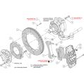 Wilwood 140-15525 AERO6 Big Brake Truck Front Brake Kit for Nissan Patrol Y61 1997-2018 Red-3