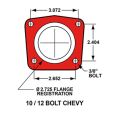 Wilwood 140-16164 Forged Dynalite Rear Brake Kit 12.19 Drilled Red-4