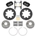 Wilwood 140-17568-D NDPR Front UTV Brake Kit Drilled Black for Polaris RZR-2