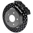 Wilwood 140-17568-D NDPR Front UTV Brake Kit Drilled Black for Polaris RZR-1