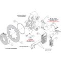 Wilwood 140-17734 NDPR Rear UTV Brake Kit Race for Polaris RZR-3