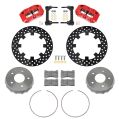 Wilwood 140-17735-DR NDPR Rear UTV Brake Kit Drilled Red for Polaris RZR-2