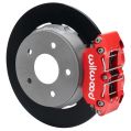 Wilwood 140-17735-R NDPR Rear UTV Brake Kit Red for Polaris RZR-1