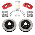 Wilwood 140-17955-R AERO6-DM Direct-Mount Truck Front Brake Kit Red 13.25 for Mercedes Benz Sprinter 2022-2024 AWD-2