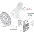 Wilwood 140-17955-R AERO6-DM Direct-Mount Truck Front Brake Kit Red 13.25 for Mercedes Benz Sprinter 2022-2024 AWD-3