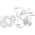 Wilwood 140-5771-B Forged Dynalite Rear Drag Brake Kit 2.91-3
