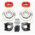 Wilwood 140-7141-R Forged Dynalite Rear Brake Kit 12.19 Red-2