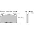 Brake Pads Wilwood 150-10-D1001K BP-10 D1001 Street Performance Racing Pads .63-2