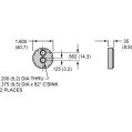 Brake Pads Wilwood 150-1251K BP-10 4009 Street Performance Racing Pads .35-2