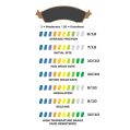 Brake Pads Wilwood 150-14939K PCM D1792 Street Performance Racing Pads .60-3