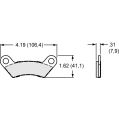 Brake Pads Wilwood 150-15799K CM Composite Metallic 10008 Power Sports Industrial Pads .185-2