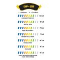 Brake Pads Wilwood 150-28-6211K BP-28 6211 High-Temperature Racing Pads .44-3