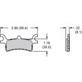 Brake Pads Wilwood 150-7192K CM Composite Metallic 4508 Power Sports Industrial Pads .32-1