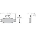 Brake Pads Wilwood 150-D0413KPM ProMatrix D413 Street Performance Racing Pads .53-2
