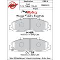 Brake Pads Wilwood 150-D0679K PM ProMatrix D679 Street Performance Racing Pads .64-2