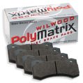 Brake Pads Wilwood 15A-10154K PolyMatrix A 9225 High-Temperature Racing Pads 1.00-1
