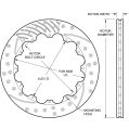 Wilwood 160-11313-BK SRP Drilled Performance Rotor 14.25 Right-2