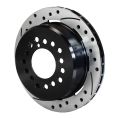 Wilwood 160-11374-BK SRP Drilled Performance Rotor Hat 11.00 Right Black-1